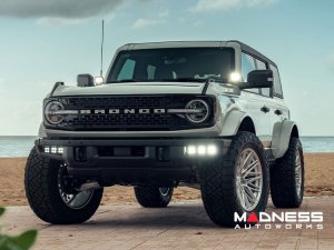 Ford Bronco Custom Wheels - HF6-5 by Vossen - Polished Silver Ford Bronco Custom Wheels - HF6-5 by Vossen - Polished Silver